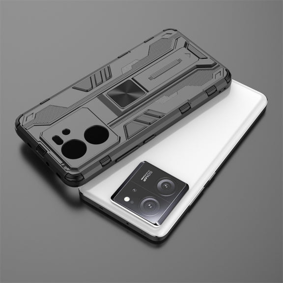 For Xiaomi 13T Supersonic Armor PC Hybrid TPU Phone Case(Grey)