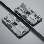 For Xiaomi 13T Pro Supersonic Armor PC Hybrid TPU Phone Case(Grey)