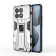 For Redmi K70 Supersonic Armor PC Hybrid TPU Phone Case(Silver) - Xiaomi Cases by PMC TechLife | Online Shopping South Africa | PMC TechLife | Buy Now Pay Later Mobicred