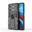 For Redmi Note 13R Pro Supersonic Armor PC Hybrid TPU Phone Case(Black) - Xiaomi Cases by PMC TechLife | Online Shopping South Africa | PMC TechLife | Buy Now Pay Later Mobicred