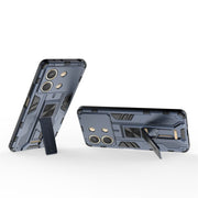 For Redmi Note 13R Pro Supersonic Armor PC Hybrid TPU Phone Case(Blue)