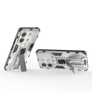 For Redmi Note 13R Pro Supersonic Armor PC Hybrid TPU Phone Case(Silver)