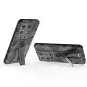 For Xiaomi Poco X6 Supersonic Armor PC Hybrid TPU Phone Case(Black)