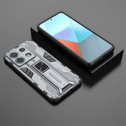 For Xiaomi Poco X6 Supersonic Armor PC Hybrid TPU Phone Case(Grey)