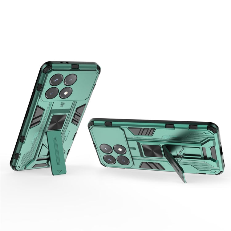 For Xiaomi Poco X6 Pro Supersonic Armor PC Hybrid TPU Phone Case(Green)