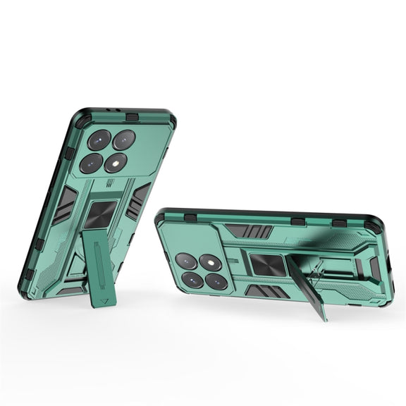 For Xiaomi Poco X6 Pro Supersonic Armor PC Hybrid TPU Phone Case(Green)