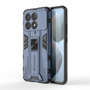 For Xiaomi Poco X6 Pro Supersonic Armor PC Hybrid TPU Phone Case(Blue)