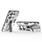For  Redmi Note 13 Pro 4G Supersonic Armor PC Hybrid TPU Phone Case(Silver)