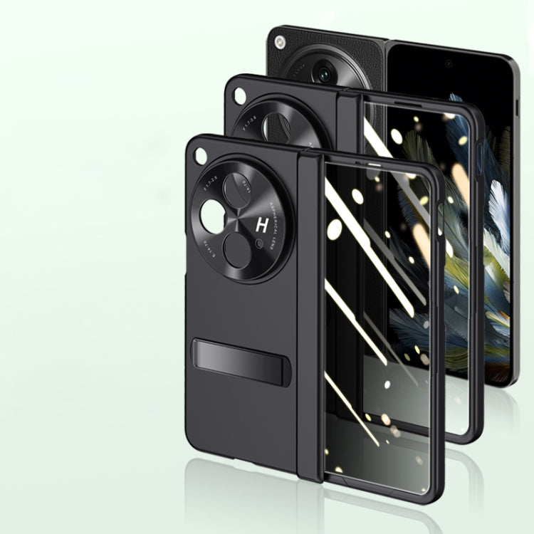 For OPPO Find N3 Skin-sensitive Case-film Integral Hinge Shockproof Phone Case(Green)
