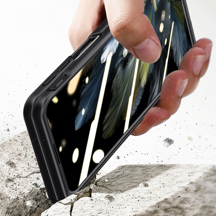 For OPPO Find N3 Skin-sensitive Case-film Integral Hinge Shockproof Phone Case(Green)