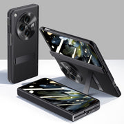 For OPPO Find N3 Pioneer Skin-Feel Case-film Integral Hinge Shockproof Phone Case(Black)