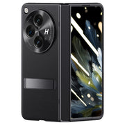 For OPPO Find N3 Pioneer Skin-Feel Case-film Integral Hinge Shockproof Phone Case(Black)