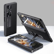 For Honor Magic VS Pioneer Skin-Feel Case-film Integral Hinge Shockproof Phone Case(Black) - Honor Cases by PMC TechLife | Online Shopping South Africa | PMC TechLife | Buy Now Pay Later Mobicred