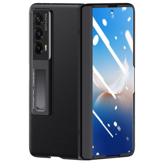 For Honor Magic Vs2 Pioneer Skin-Feel Case-film Integral Hinge Shockproof Phone Case(Blue)