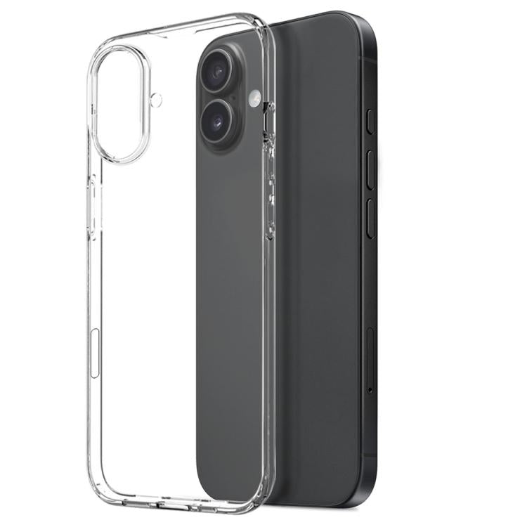 For iPhone 17 NORTHJO 3 in 1 TPU Phone Case with Screen Film and Lens Film(Clear)