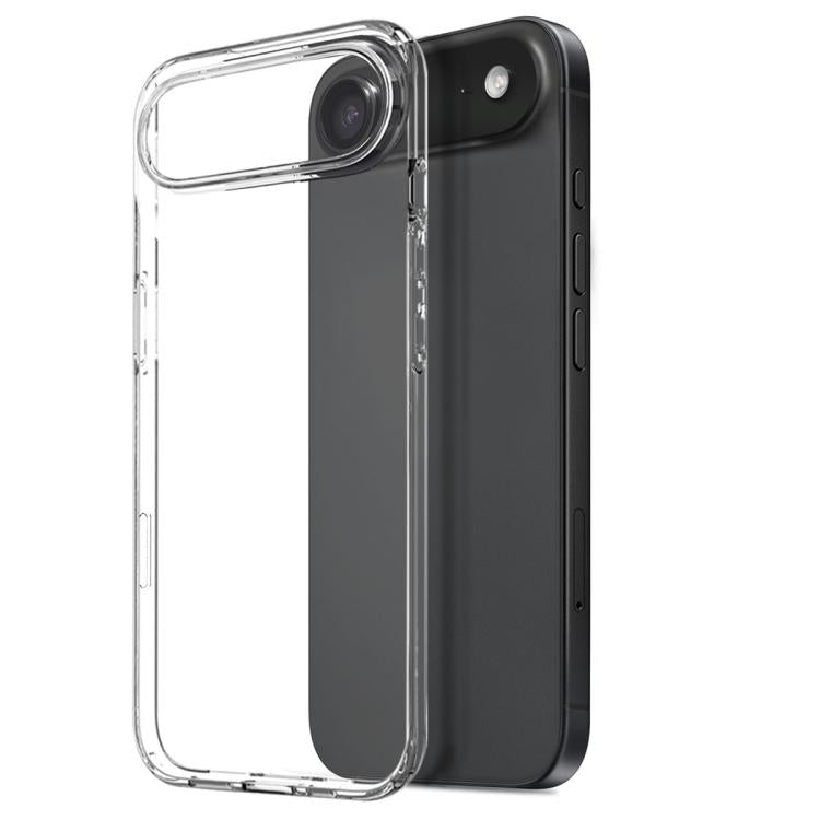For iPhone 17 Air NORTHJO 3 in 1 TPU Phone Case with Screen Film and Lens Film(Clear)