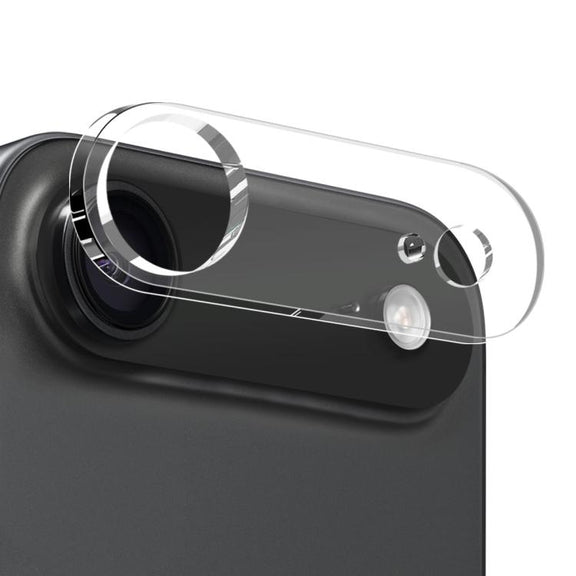 For iPhone 17 Air NORTHJO 3 in 1 TPU Phone Case with Screen Film and Lens Film(Clear)