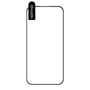 For iPhone 15 Plus NORTHJO A++ Screen Protector Full Glue Silk Printing Tempered Glass Film(Black)