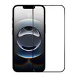 For iPhone 16e NORTHJO A++ Screen Protector Full Glue Silk Printing Tempered Glass Film(Black) - free shipping - PMC TechLife - Order now!
