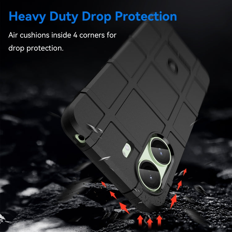 For Xiaomi Poco C65 Full Coverage Shockproof TPU Phone Case(Black)