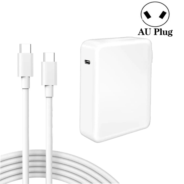 PD3.1 140W USB-C PD Laptop Power Adapter + 2m 5A USB-C to USB-C Data Cable AU Plug