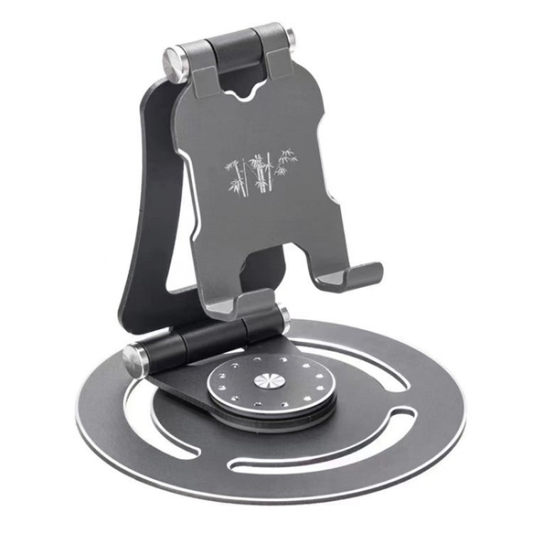 G60 Portable Folding 360-Degree Rotating Desktop Phone Tablet Holder(Grey)