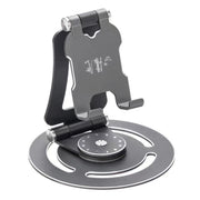 G60 Portable Folding 360-Degree Rotating Desktop Phone Tablet Holder(Grey)