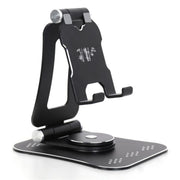 G61 Portable Folding 360-Degree Rotating Desktop Phone Holder(Black)