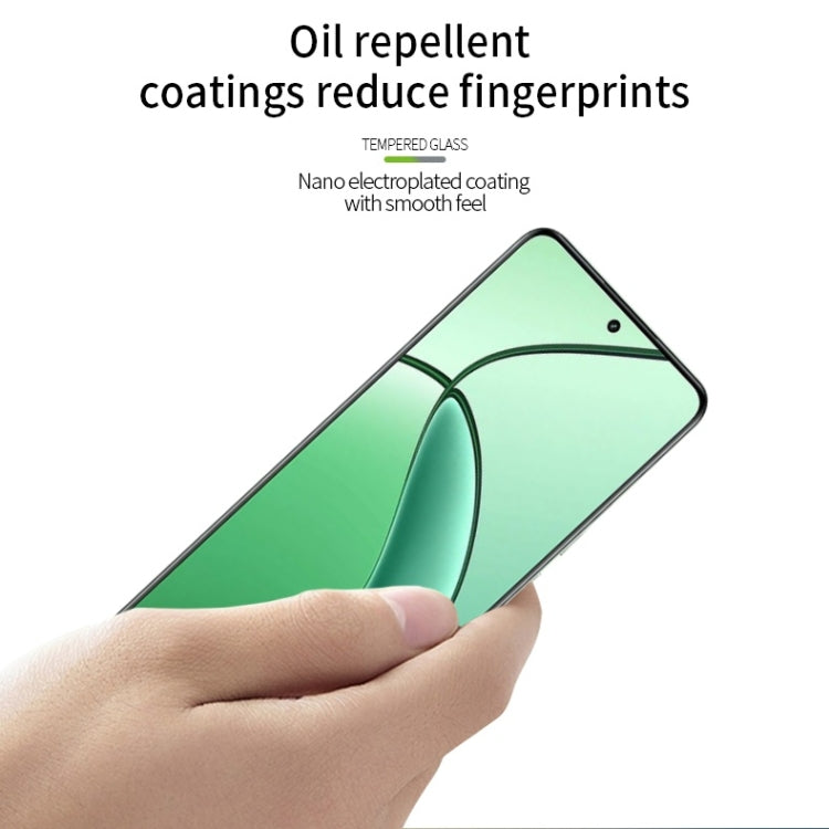 For vivo iQOO Z9x / T3X MOFI 9H 2.5D Full Screen Tempered Glass Film(Black)