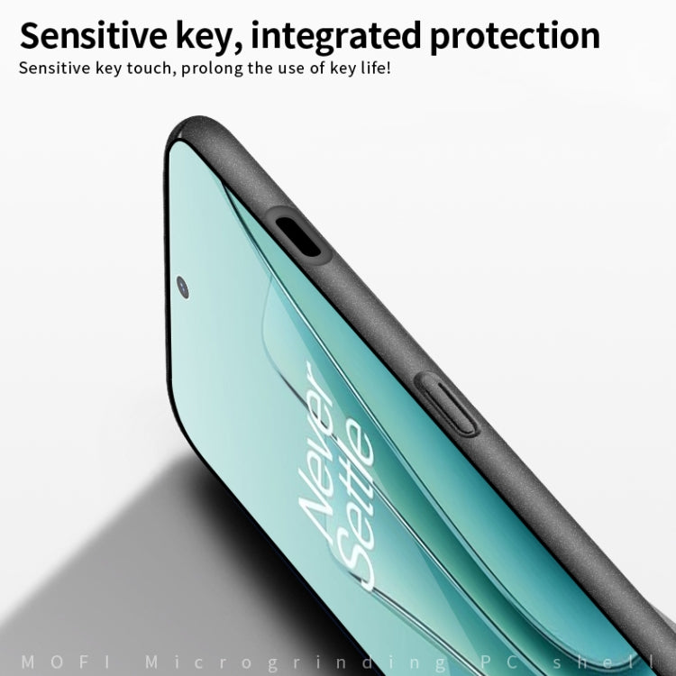 For OnePlus Ace 2V / Nord 3 MOFI Fandun Series Frosted PC Ultra-thin All-inclusive Phone Case(Blue)