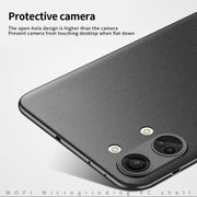 For OnePlus Ace 2V / Nord 3 MOFI Fandun Series Frosted PC Ultra-thin All-inclusive Phone Case(Blue)