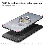 For OnePlus 12 MOFI Fandun Series Frosted PC Ultra-thin All-inclusive Phone Case(Red)