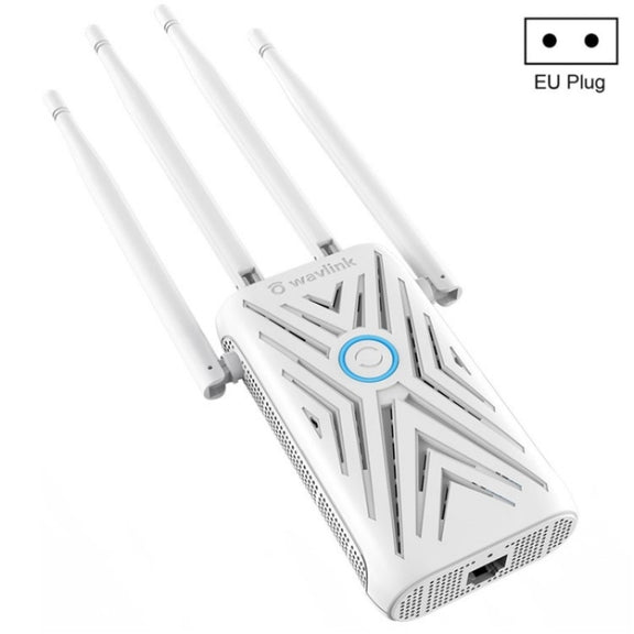 WAVLINK WN579A3 Home WiFi Extender 1200Mbps 2.4GHz / 5GHz Dual Band AP Wireless Router, Plug:EU Plug