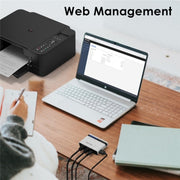 WAVLINK NU516U1 USB2.0 Wireless Printer Server With 10 / 100Mbps LAN / Bridge WiFi(US Plug)
