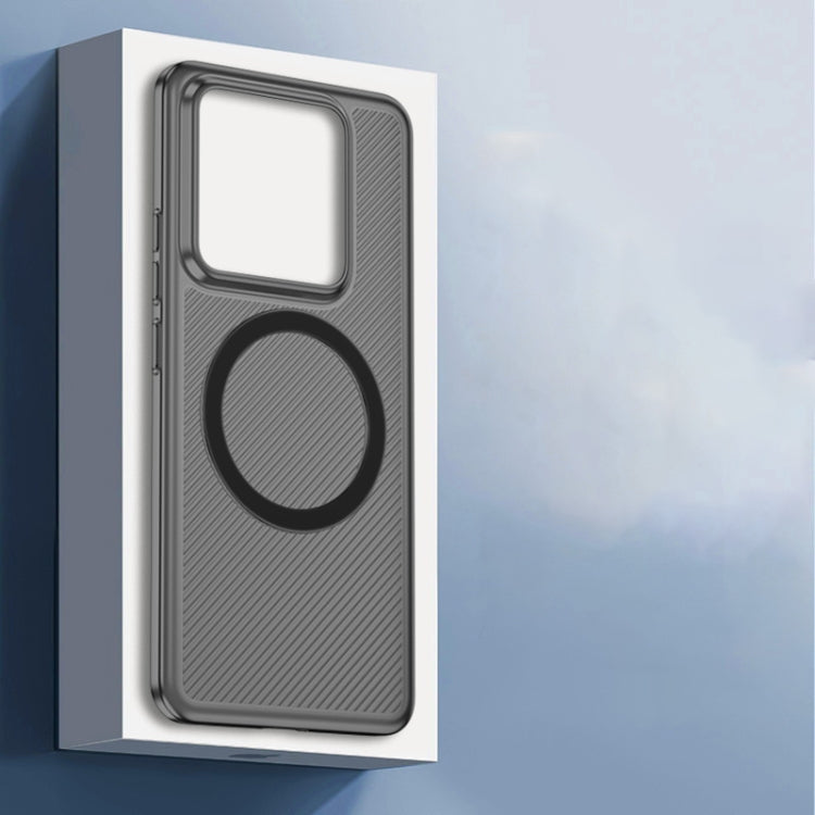 For Xiaomi 14 Pro MagSafe Frosted PP Shockproof Phone Case(Grey)