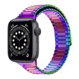 For Apple Watch Series 6 40mm Bamboo Magnetic Stainless Steel Metal Watch Strap(Color) - Watch Bands by PMC TechLife | Online Shopping South Africa | PMC TechLife