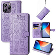 For Blackview A96 Cat and Dog Embossed Leather Phone Case(Purple) - free shipping - PMC TechLife - Order now!