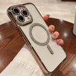 For iPhone 16 Pro Diamond Plated MagSafe TPU Phone Case(Gold) - iPhone 16 Pro Cases by PMC TechLife | Online Shopping South Africa | PMC TechLife | Buy Now Pay Later Mobicred