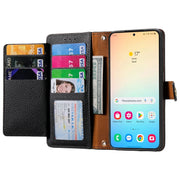 For Samsung Galaxy S24+ 5G Love Zipper Lanyard Leather Phone Case(Black)