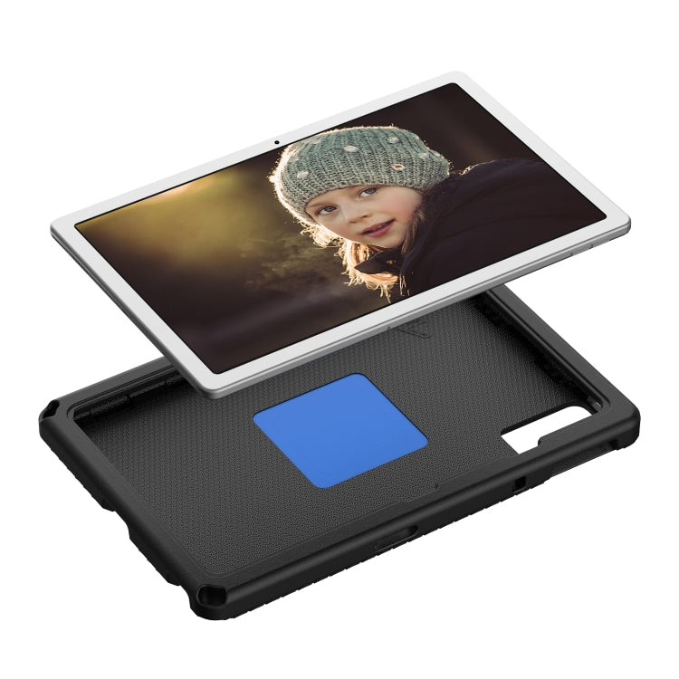 For Lenovo M10 Plus Gen3 TB-125F 10.6 EVA Hybrid PC Shockproof Tablet Case(Black)