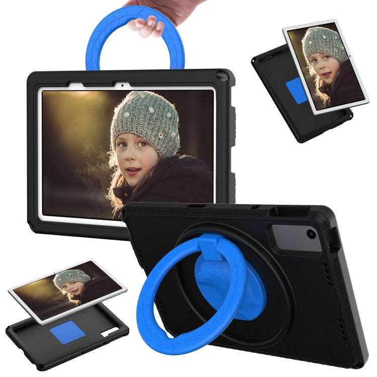 For Lenovo M10 Plus Gen3 TB-125F 10.6 EVA Hybrid PC Shockproof Tablet Case(Black)