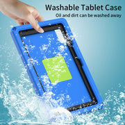 For Lenovo M10 Plus Gen3 TB-125F 10.6 EVA Hybrid PC Shockproof Tablet Case(Blue)