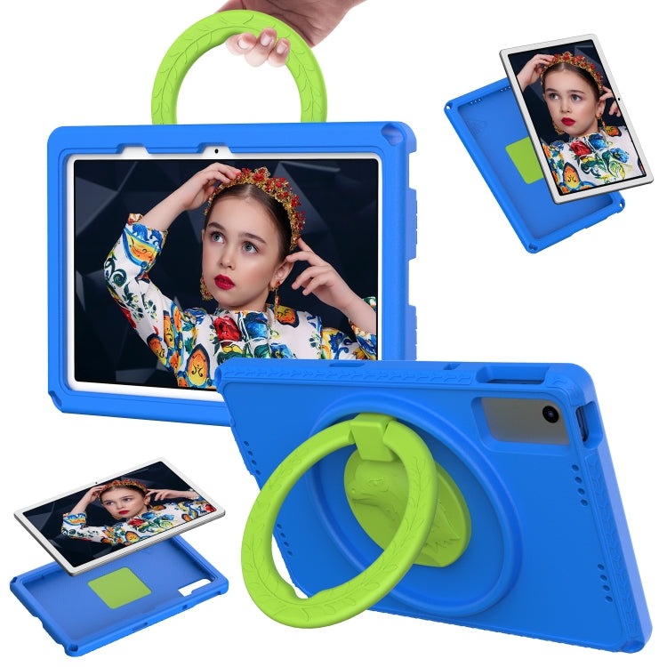 For Lenovo M10 Plus Gen3 TB-125F 10.6 EVA Hybrid PC Shockproof Tablet Case(Blue)