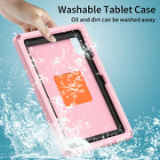 For Lenovo M10 Plus Gen3 TB-125F 10.6 EVA Hybrid PC Shockproof Tablet Case(Pink)