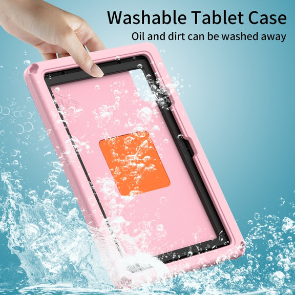 For Lenovo M10 Plus Gen3 TB-125F 10.6 EVA Hybrid PC Shockproof Tablet Case(Pink)