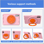For Lenovo M10 Plus Gen3 TB-125F 10.6 EVA Hybrid PC Shockproof Tablet Case(Pink)