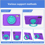 For Lenovo M10 Plus Gen3 TB-125F 10.6 EVA Hybrid PC Shockproof Tablet Case(Purple)