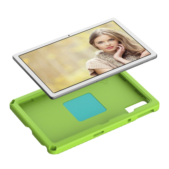 For Lenovo M10 Plus Gen3 TB-125F 10.6 EVA Hybrid PC Shockproof Tablet Case(Grass Green)