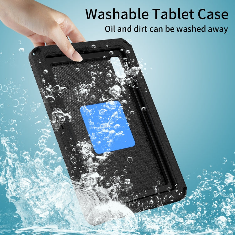 For Lenovo Tab M9 2023 EVA Hybrid PC Shockproof Tablet Case(Black)