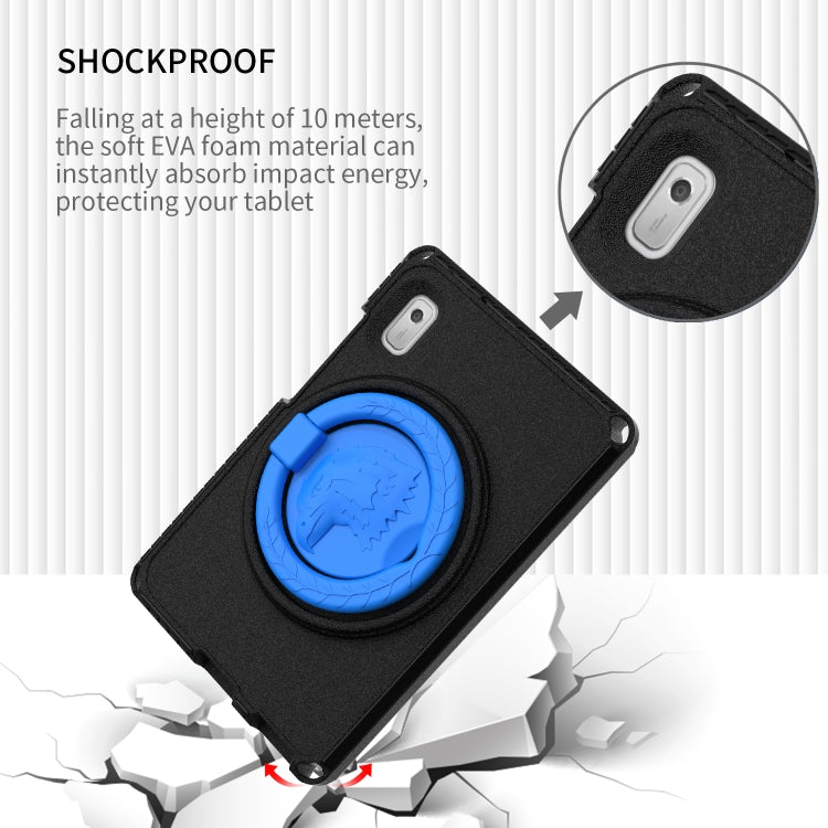 For Lenovo Tab M9 2023 EVA Hybrid PC Shockproof Tablet Case(Black)